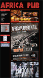 Mobile Screenshot of africapub.cz